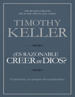 ¿Es razonable creer en Dios - Timothy Keller_1.pdf